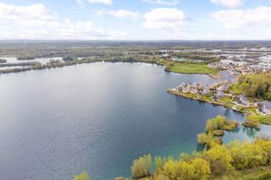Aerial view of Sailing Lake- click for photo gallery